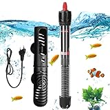 【100W Aquarium Heizung】Die 100-Watt-Aquarium Heizung ist ideal für mittelgroße Aquarien und Fischtanks mit einem Fassungsvermögen von 50 Litern bis 100 Litern. Sie bietet eine effiziente und zuverlässige Wärmequelle für Ihre Unterwasserumgebung.