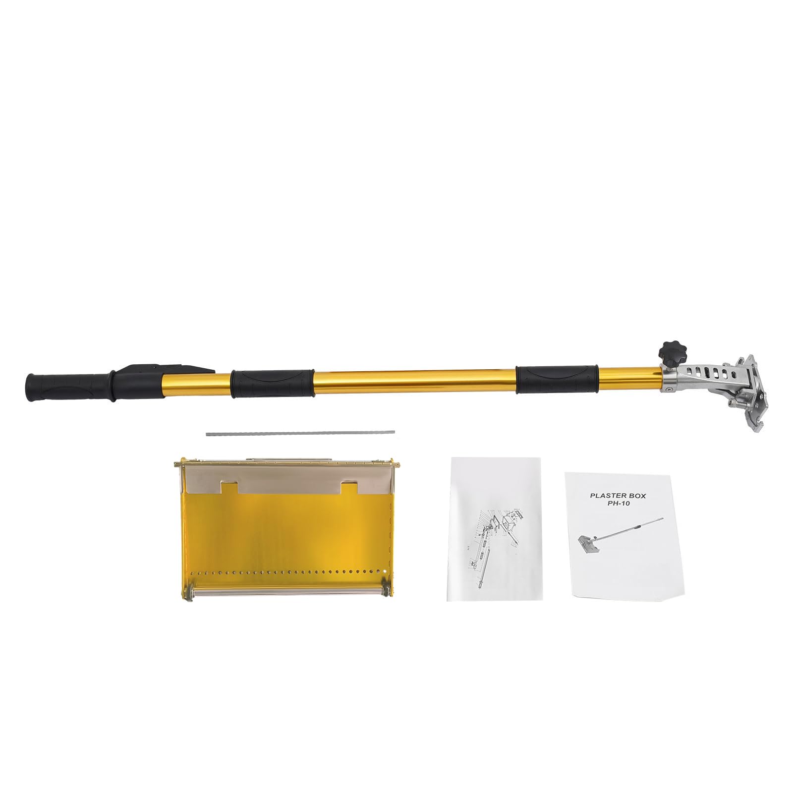Spatola telescopica da 25 cm, 105-168 cm, lama in acciaio inox, strumento per grandi aree di lavoro, decorazione da parete, strumento di costruzione