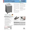 Dahle 50310 Paper Shredder, Cross Cut, P-3 Security, German Engineered, Jam Protection, Oil Free, SmartPower, Shreds CDs, 20 Sheet Max, 23 Gal Bin
