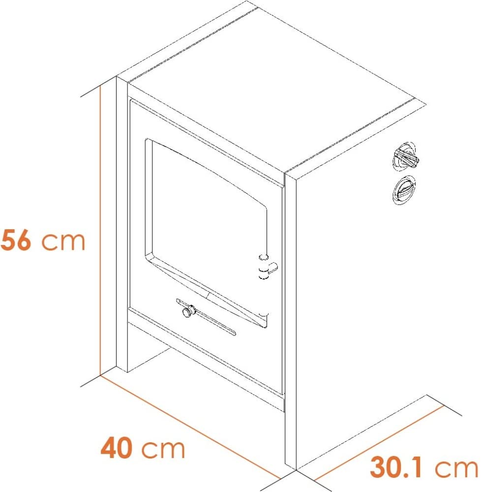 Adam Bergen Electric Stove in Grey : Amazon.co.uk: DIY u0026 Tools