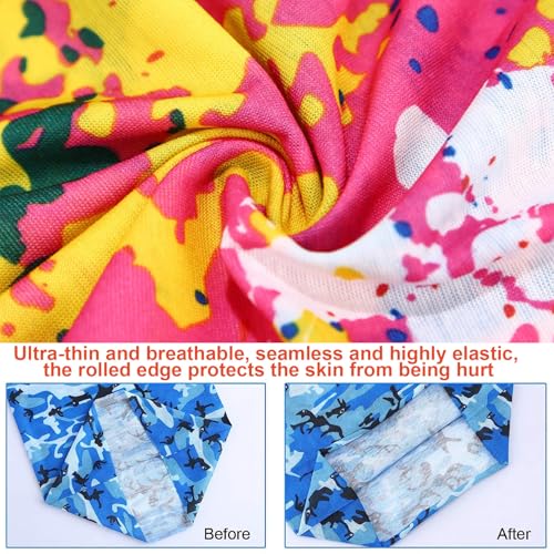 Image of Pack Neck Gaiters Tube UV Face Mask Bandana Balaclava Shiesty Magic Scarf Headwear Headbands Wraps for Women Men