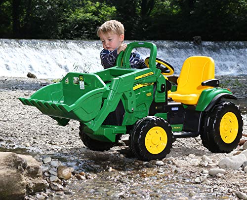 Peg Perego – John Deere Baggerlader, OR0068, Gelb/Grün