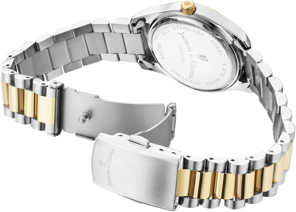 Inspiration Prime 31mm Three-hands Two-tone Black dial Stainless steel swiss watch