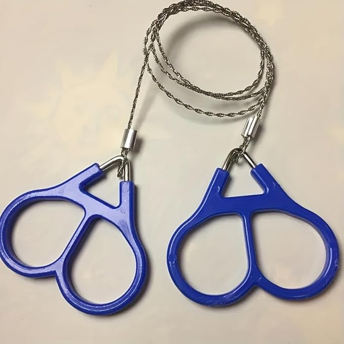 SHOPONIL PVC Pipe Cable Saw Stainless Steel Wire Saw Hand Pocket String Rope Saw Emergency