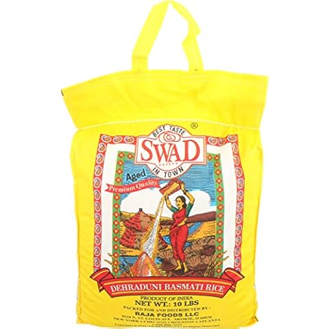 Swad Rice Basmati, 10-pounds Cover