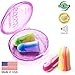 MOLDEX Soft Foam Earplugs Softies® Ear Plugs for Sleeping, Snoring, Work, Travel, Shooting -33dB Highest NRR Made in USA (Multi Color, 50 Pairs)