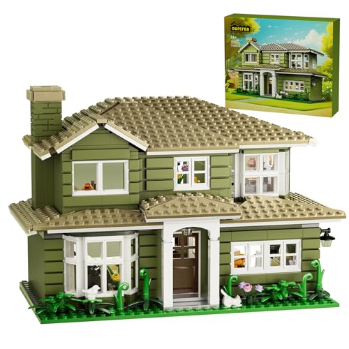 Modern House Building Set, Warm Family Comedy TV Sitcoms The Dunphy's House Building Set Compatible with Lego Gifts for Fans and Adults and Girls Aged 14+ (1176 PCS)