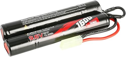 Gens ace Batería NIMH estilo Nunchuck de 1600mAh 9.6V 8S1P Airsoft con enchufe TMY