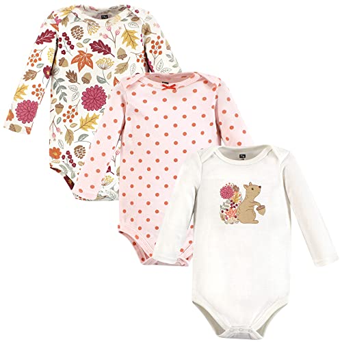 Image of Hudson Baby baby-boys Cotton Long-sleeve Bodysuits 3-pack