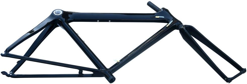 AideTek Full Carbon UD Clear Coating 700C Road Bike 3K Clear Frame Fork 560mm