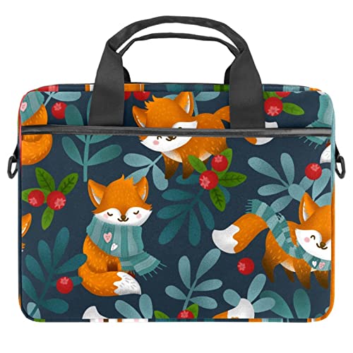 Sac bandoulière ordinateur 13-14 pouces motif écureuil multicolore