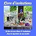 Livre d’invitations: Le carnet de mes invitations et de mes dîners - Avec un répertoire d’invités | 130 pages | format carré env. 21x21 cm