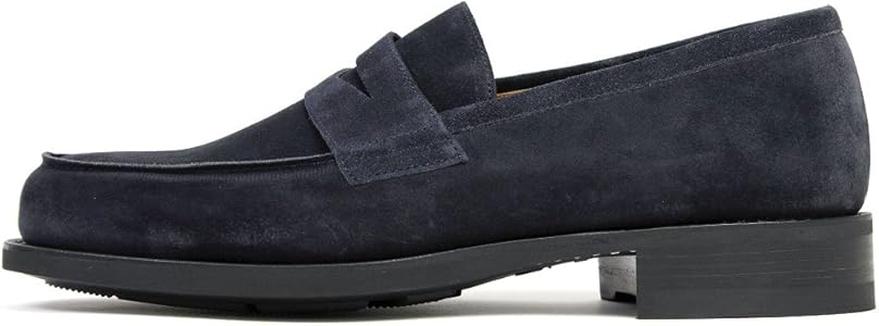 Amazon | [パラブーツ] ローファー ダックス ネイビースエード (DAX