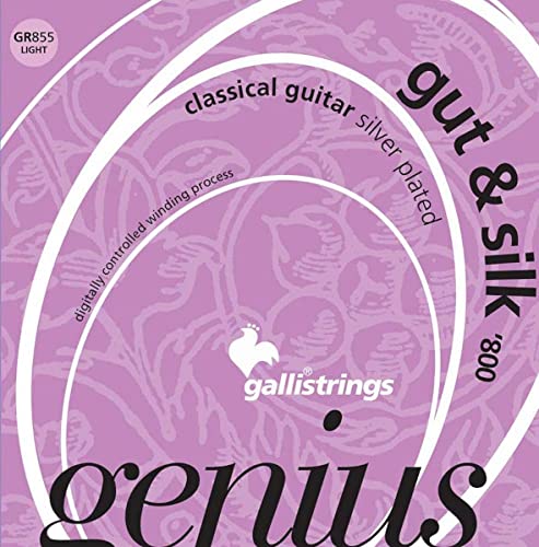 Galli Genius gut & silk 800 - GR855 - light tension - Darmsaiten f?r Konzertgitarre