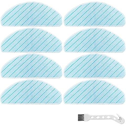 QAQGEAR Waschbare Mopptücher Ersatz für Ecovacs Deebot T9 T9+ T9 AIVI T9 AIVI+ T9 MAX T9 Power Roboter-Staubsauger Cover