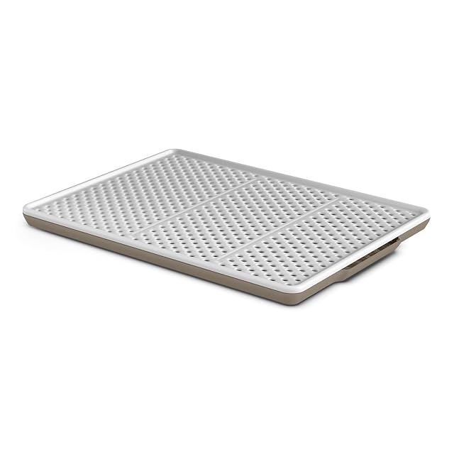 PATAM alfombra impermiable antideslizante para arenero de gato (Champion Beige)