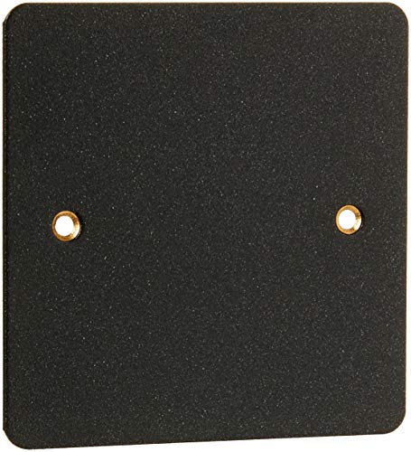 MK Edge K14330LBK Single Blank Plate - Lustrous Black