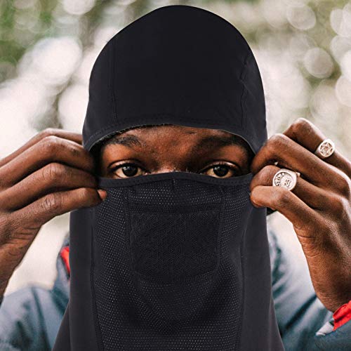 FAVOMOTO Balaclava de Esqui Aquecedor de Pescoço à Prova de Vento Polaina Proteção Solar à Prova Dág