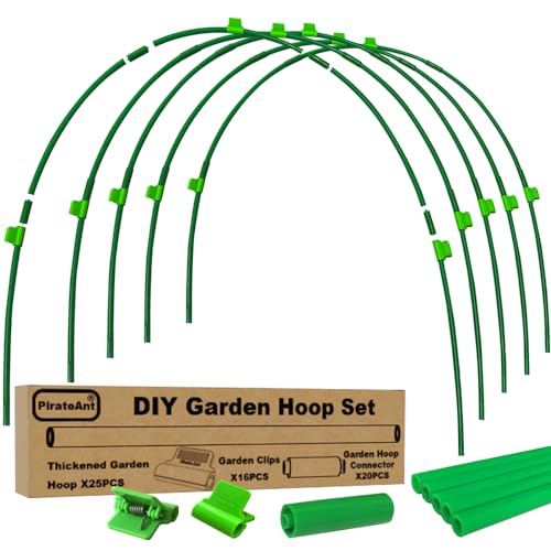 PirateAnt Greenhouse Hoops Set for DIY Grow...