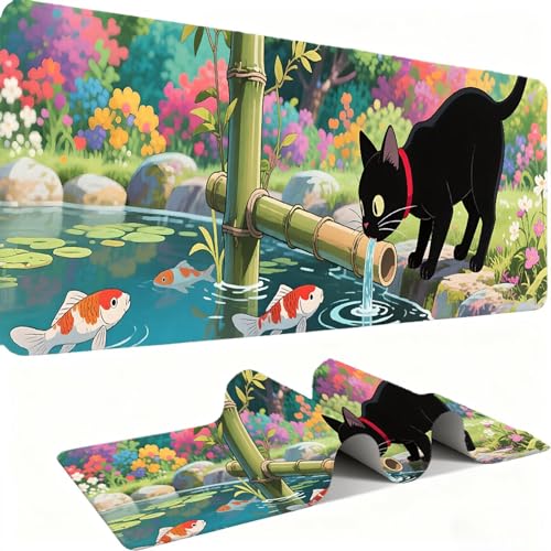 Tapis de souris XXL 1000x500mm grand sous-main de bureau pour ordinateur