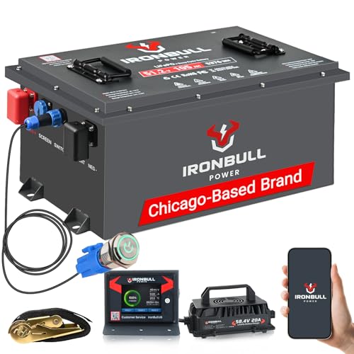 IRONBULL POWER 48V105Ah Lithium Golf Cart Battery
