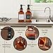 Imagen de Pollock Dispensador Jabon Baño, 2 Piezas, 500 ml