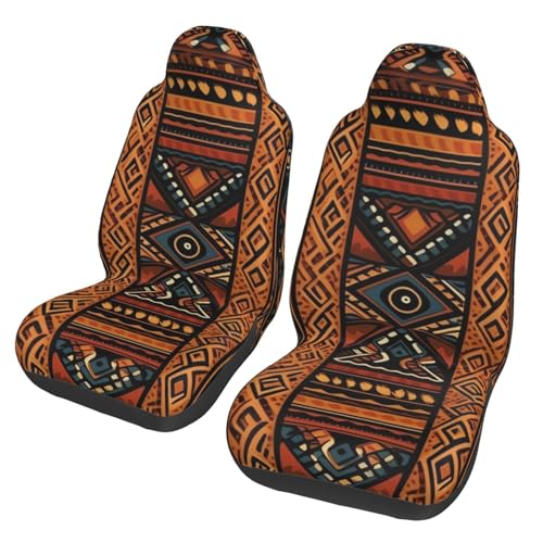 Housses de siège de voiture pour berline pour voyager au frais avec style africain
