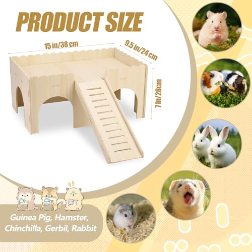 Grande cachette pour cochon d'Inde maisonnette bois petit animal