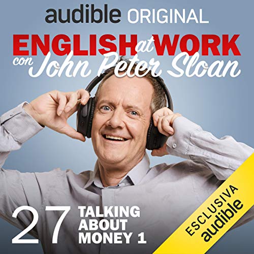 Diseño de la portada del título Talking about money 1