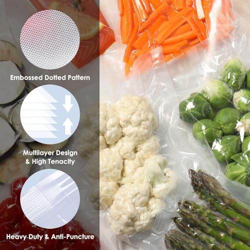 Image of Vacuum Sealer Roll 15cm x 5m | BPA-Free, Food Grade