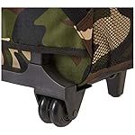 Rockland Double Handle Rolling Backpack, CAMO, 17-Inch - Image 5