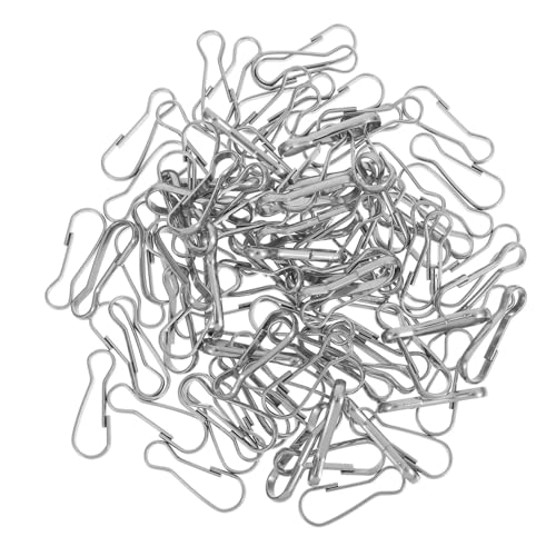 CIYODO High Durability Stainless Steel Snap Hooks Keychain Hooks Miniature Spring Clip