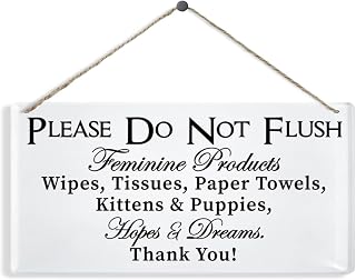Toilet Rules Sign, Please Do Not Flush Sign, Bathroom Hanging Signs, Acrylic Wall Hanging Decor, Toilet Door Hanger, Decorative Acrylic Signs, Restroom Decoration, Guest Bathroom Wall Decor
