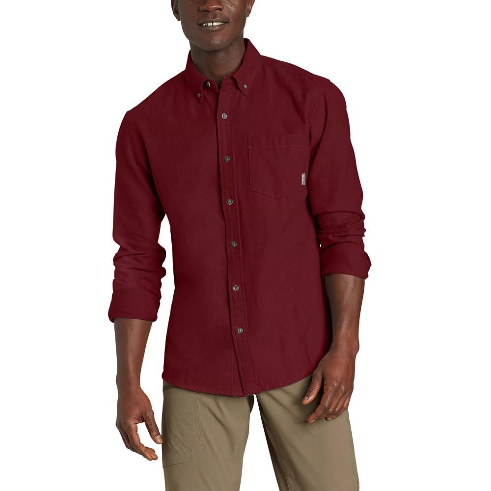 Eddie Bauer Men's Eddie's Field Flannel - Solid