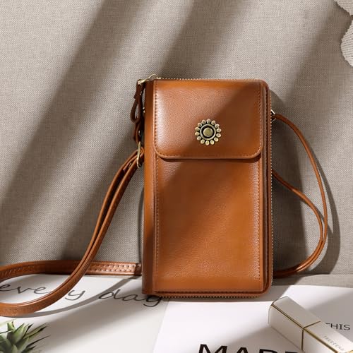 Image of RONSIN Small Crossbody Bags for Women Cell Phone Purse RFID Blocking Wallets Mini Shoulder Bag