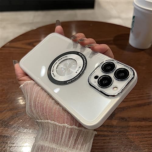 Coque magnétique iPhone 14 Pro transparente pour recharger votre téléphone au quotidien