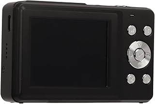 Câmera Digital Compacta, HD 1080P, Plugue Dos EUA, Bateria de 100‑240 V, 700 MAh, Tela IPS de 2,4 Polegadas Bolso Sensível à Luz Automática (Preto)