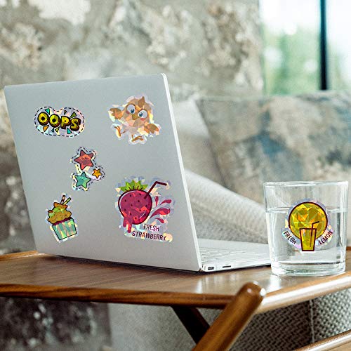 Rainbow Printable Vinyl Sticker Paper 20 Sheets Holographic Waterproof Decal Paper,Self-Adhesive Labels Crafts,Dries Quickly Tear Resistant-For Any Epson Hp Canon Sawgrass Inkjet Printer #TOP4