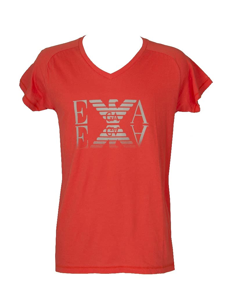 Emporio Armani Camiseta Hombre Cuello Pico Manga Corta línea Suave Puro algodón artículo 211568 4P451