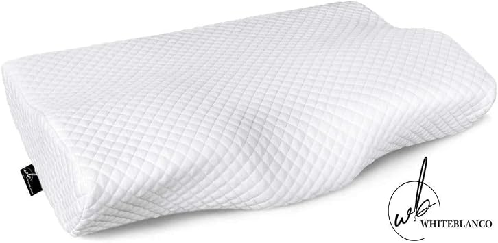 Whiteblanco Helen Orthopedic Pillow Visco Pillow Neck Pillow Orthopedic Neck Pillow