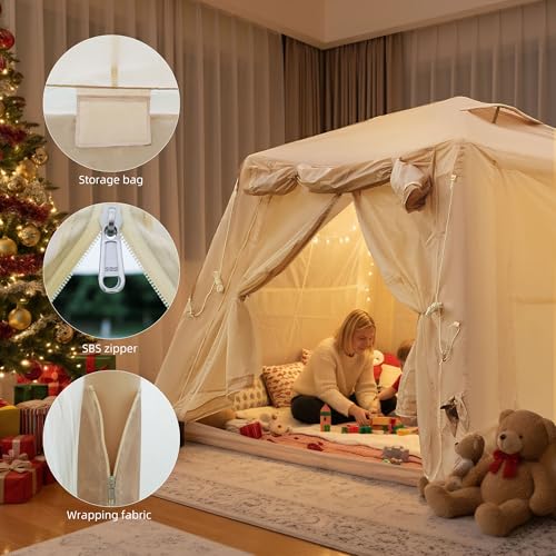 Carpa para Camping 2-3 Personas, Impermeable, Fácil Montaje miniatura 3