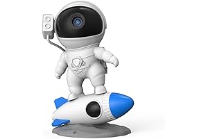 4k HD Star Projector Galaxy Light, Astronaut Galaxy Projector For Bedroom