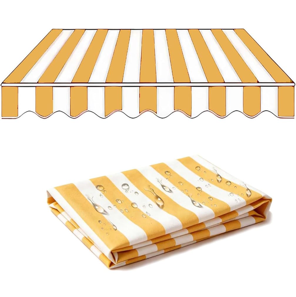 Toile de rechange pour auvent en polyester durable haut de gamme
