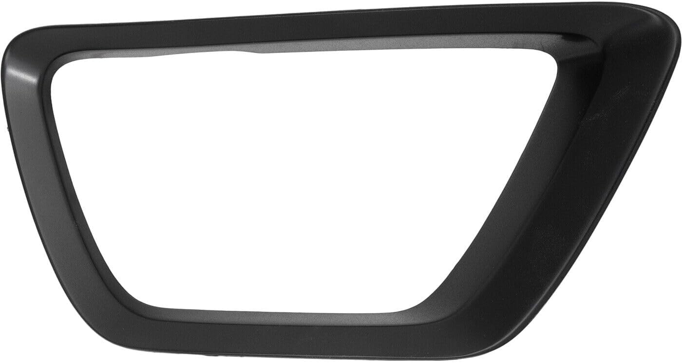 DAT AUTO PARTS Front Right Passenger Fog Light Bezel Trim Frame Molding Ring Replacement for 2015-2020 Chevrolet Colorado Pickup Truck Except ZR2 or Bison Black Textured Plastic GM1039273 84219415