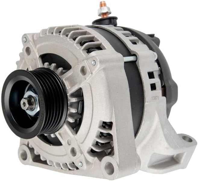 KAC 13871 Alternator, Alternator Replacement for Town&Country Grand Caravan 3.3L 3.8L Exclude 2002 Caravan Ec Mini Passenger Van 4-Door Replace 13871 AND0293 VND0293 04868431AF 04868431AG 4868431AB