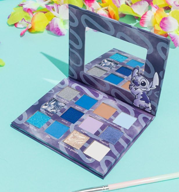 Stitch Eyeshadow Palette Disney Character, Stitch Denim, 30 g (Pack of 1) - Image 3