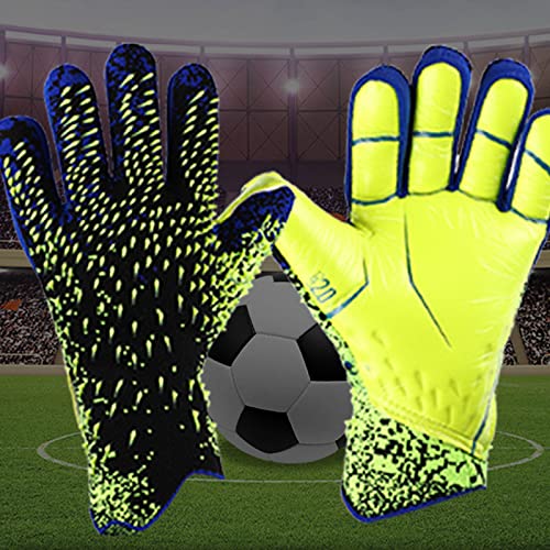 Sonhomay Goalkeeper Gloves Soccer Goalie Goalkeeper Gloves Breathable Goalie Gloves with Fingersave and Wrist Protection for Youth and Adult