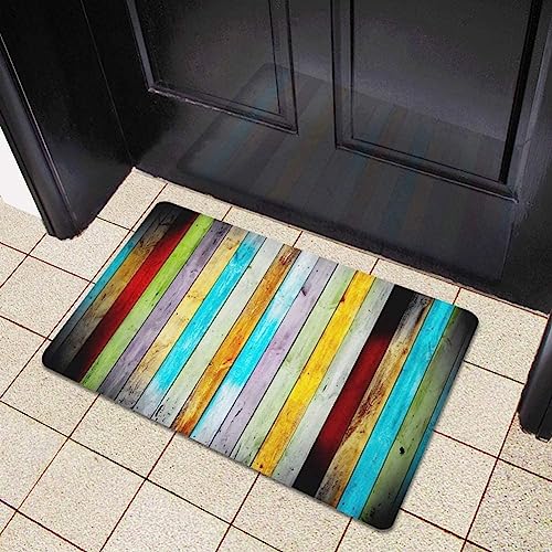Image of SKVM Memory Foam Water Absorbent Rectangular Shape Mat for Bathroom Kitchen Floor Door Entrance Anti Slip Foot Skid Shower mat (Design 4)