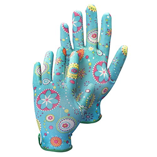 Preisvergleich Produktbild Hestra 72470 Garten Dip Handschuhe Small blau