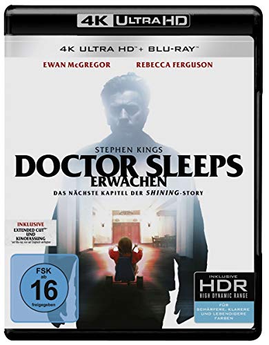 Doctor Sleep 4K Ultra HD Blu-ray Stephen King pelicula de terror edicion tres discos 2